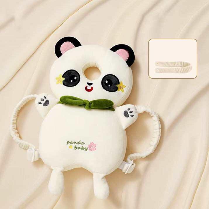 Baby Head Protector Backpack Soft Cartoon Baby Pillows Pad Cushion Head Security Protection Crawl Walk Toddler Headrest