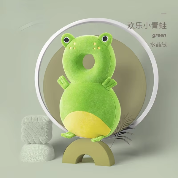 Newborn Headrest Security Pillows Backpack Toddler Baby Head Fall Protection Pad Cushion Cartoon Soft Security Pillows Backpack