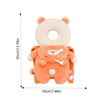 Baby Fall Pillow Backpack Soft Fall Protector Baby Cushion Backpack Head Protection for Baby Cartoon Baby Head Protector Back