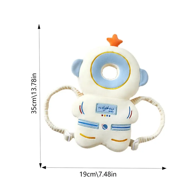 Baby Fall Pillow Backpack Soft Fall Protector Baby Cushion Backpack Head Protection for Baby Cartoon Baby Head Protector Back
