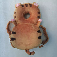 Newborn Headrest Security Pillows Backpack Toddler Baby Head Fall Protection Pad Cushion Cartoon Soft Security Pillows Backpack