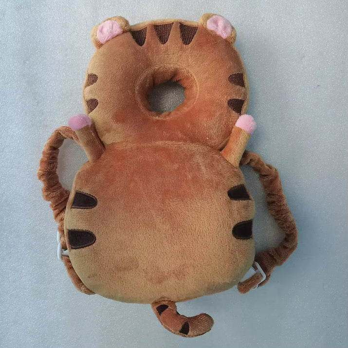 Newborn Headrest Security Pillows Backpack Toddler Baby Head Fall Protection Pad Cushion Cartoon Soft Security Pillows Backpack